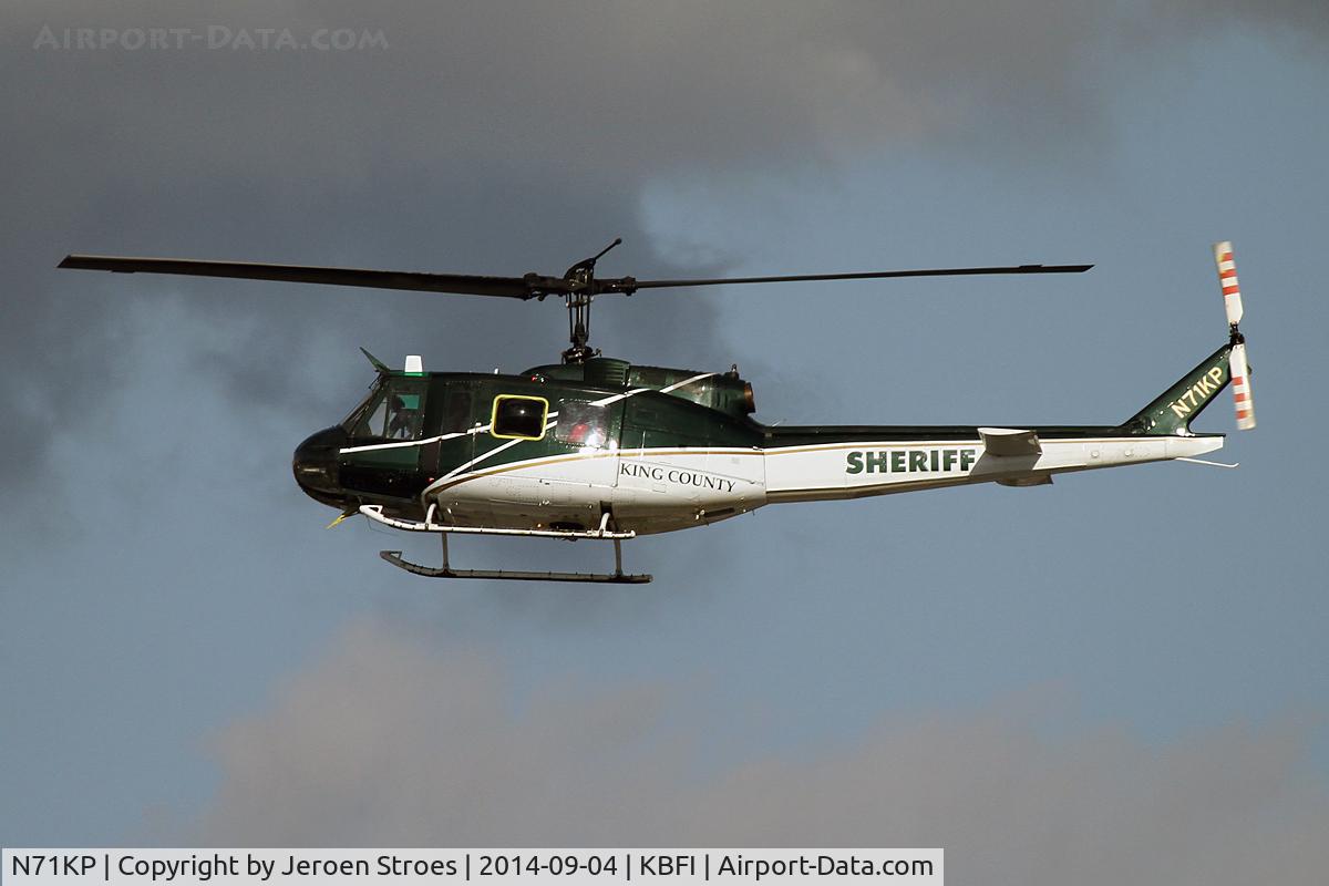 N71KP, 1970 Bell UH-1H Iroquois C/N 12619, KBFI