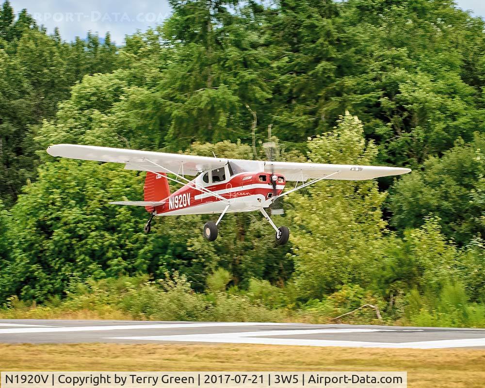 N1920V, 1947 Cessna 140 C/N 14116, 3W5