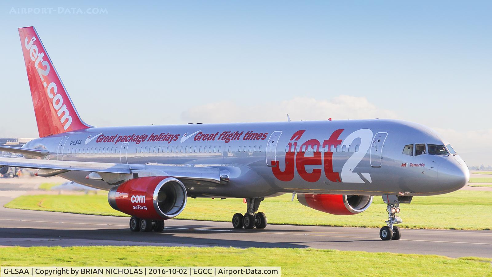 G-LSAA, 1988 Boeing 757-236 C/N 24122, Jet2 a vocation.
