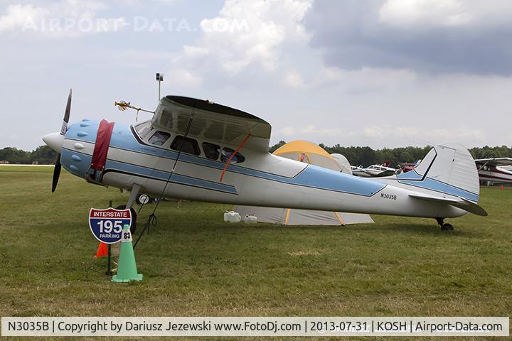 N3035B, 1952 Cessna 195B Businessliner C/N 7918, Cessna 195B Businessliner  C/N 7918, N3035B