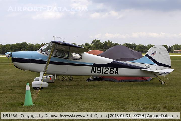 N9126A, 1950 Cessna 170A C/N 19417, Cessna 170A  C/N 19417, N9126A