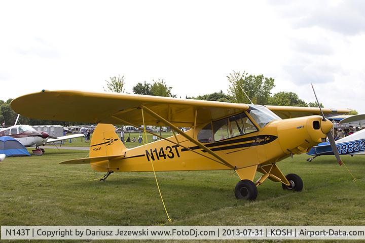 N143T, 1953 Piper PA-18-105 SPECIAL C/N 18-2257, Piper PA-18-105 Special  C/N 18-2257, N143T