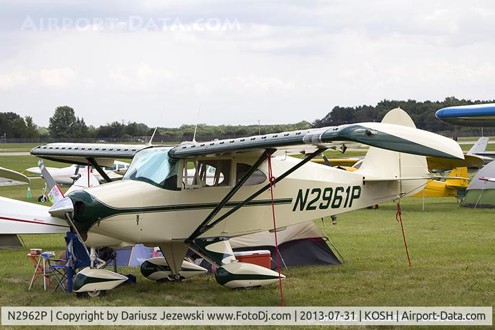 N2962P, 1955 Piper PA-22-150 C/N 22-3235, Piper PA-22-150 Tri-Pacer  C/N 22-3235, N2962P