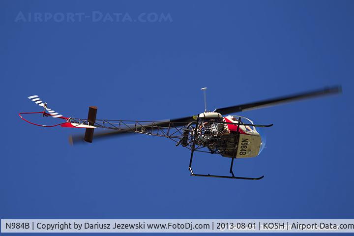 N984B, 1955 Bell 47G-2 C/N 1382, Bell 47G-2  C/N 1382, N984B