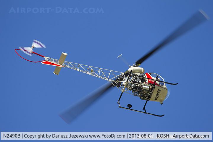 N2490B, 1956 Bell 47G-2 C/N 1516, Bell 47G-2  C/N 1516, N2490B