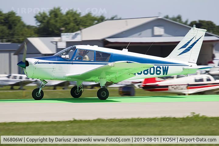 N6806W, 1965 Piper PA-28-140 Cherokee C/N 28-20941, Piper PA-28-140 Cherokee Cruiser  C/N 28-20941, N6806W