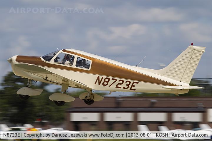 N8723E, 1976 Piper PA-28-140 Cherokee Cruiser C/N 28-7625150, Piper PA-28-140 Cherokee Cruiser  C/N 28-7625150, N8723E