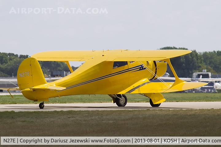 N27E, 1944 Beech D17S Staggerwing C/N 6883, Beech D17S Staggerwing  C/N 6883, NC27E