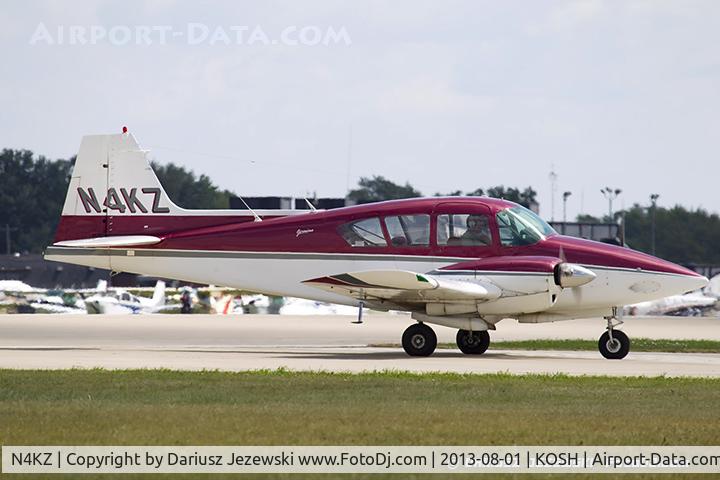 N4KZ, 1958 Piper PA-23-160 Apache C/N 23-1517, Piper PA-23-160 Apache  C/N 23-1517, N4KZ