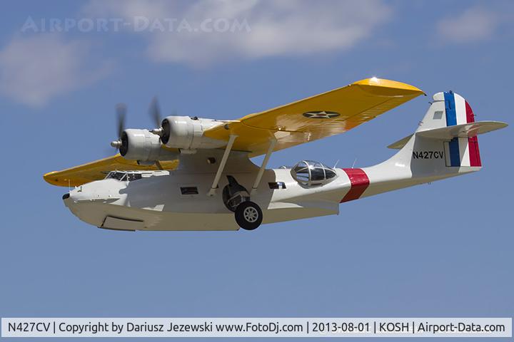 N427CV, 1943 Consolidated (Canadian Vickers) PBV-1A Canso A C/N 427, Canadian Vickers PBY-5A Catalina  C/N CV-427, N427CV