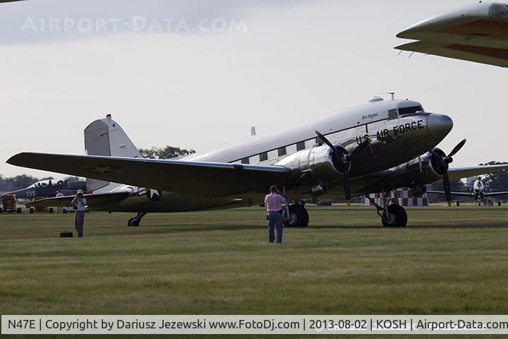 N47E, 1943 Douglas DC-3C (C-47A-60-DL) C/N 13816, Douglas DC-3C 