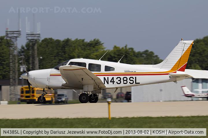 N438SL, 1979 Piper PA-28-161 C/N 28-7916276, Piper PA-28-161 Warrior II  C/N 28-7916276, N438SL
