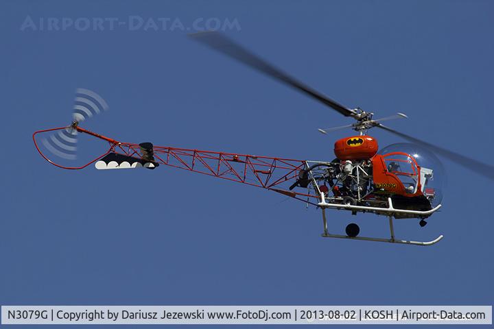 N3079G, 1964 Bell 47G-3B-1 Sioux C/N 2921, Bell 47G-3B-1  C/N 2921, N3079G