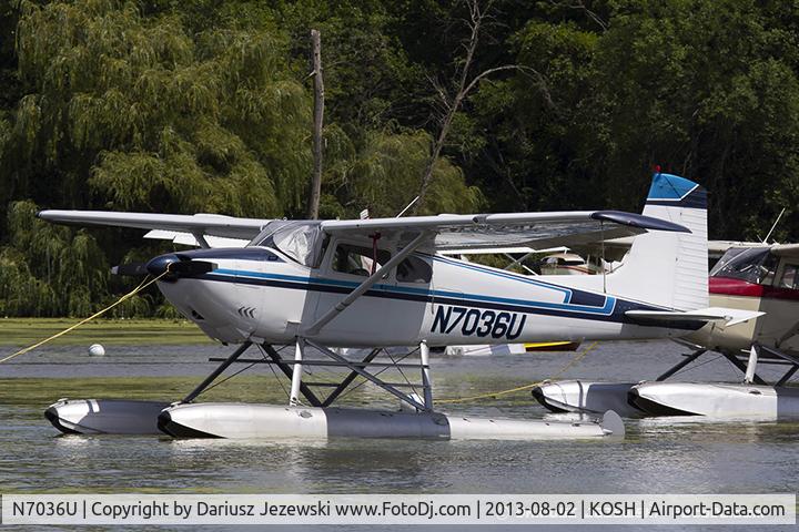 N7036U, 1955 Cessna 180 C/N 31621, Cessna 180 Skywagon  C/N 31621, N7036U