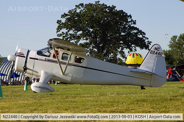 N22440, 1941 Howard Aircraft DGA-15P C/N 539, Howard Aircraft DGA-15P  C/N 539, NC22440