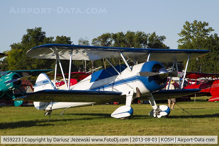 N59223, 1942 Boeing A75N1(PT17) C/N 75-2740, Boeing A75N1(PT17) Stearman  C/N 75-2740, N59223