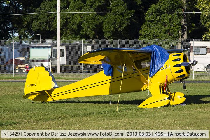 N15429, 1936 Monocoupe 90A C/N A730, Monocoupe 90A  C/N A730, NX15429