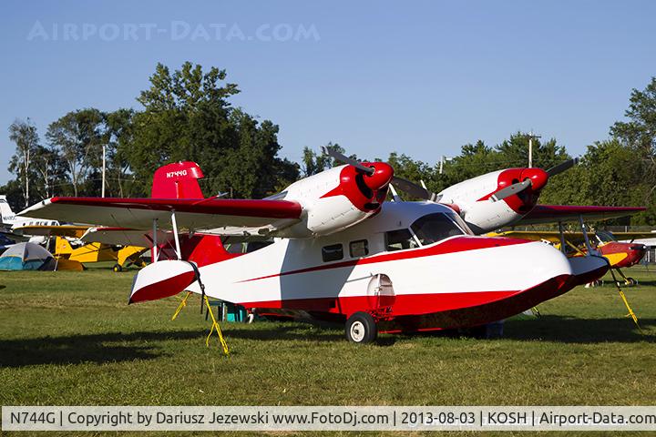 N744G, 1944 Grumman G-44 Widgeon C/N 1394, Grumman G-44 Widgeon  C/N 1394, N744G