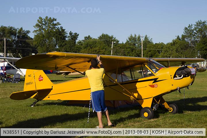 N38551, 1941 Piper J3L-65 Cub Cub C/N 7118, Piper J3L-65 Cub  C/N 7118, NC38551