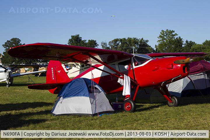 N690FA, 1946 Fairchild 24R-46 C/N R46-104, Fairchild 24R-46  C/N R46-104, N690FA