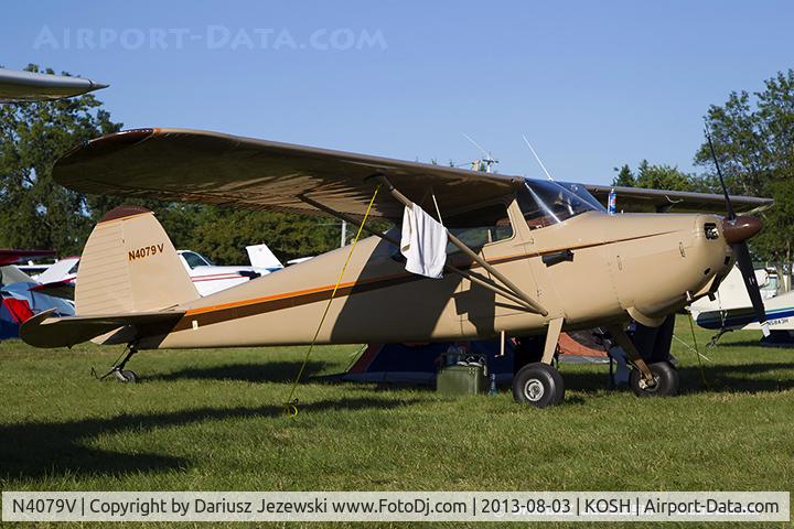 N4079V, 1948 Cessna 170 C/N 18411, Cessna 170  C/N 18411, N4079V