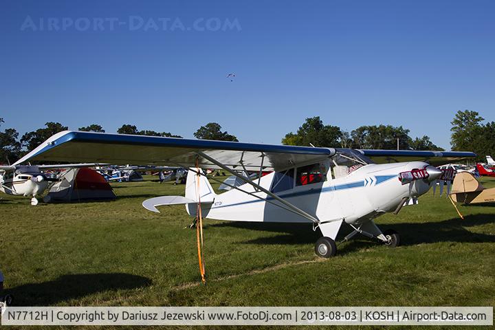 N7712H, 1946 Piper PA-12 Super Cruiser C/N 12-604, Piper PA-12 Super Cruiser  C/N 12-604, N7712H