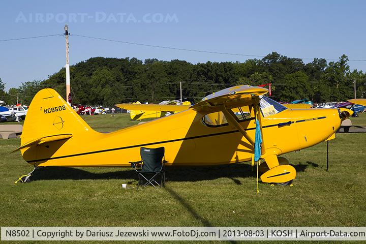 N8502, 1947 Stinson 108 Voyager C/N 108-1502, Stinson 108 Voyager  C/N 108-1502, NC8502