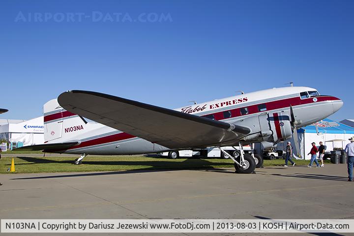 N103NA, 1945 Douglas DC-3C-S1C3G (C-47B) C/N 16821, Douglas C-47B 