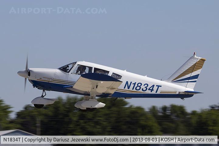 N1834T, 1971 Piper PA-28-180 C/N 28-7105111, Piper PA-28-180 Cherokee  C/N 28-7105111, N1834T