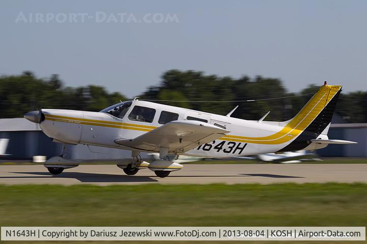 N1643H, 1977 Piper PA-32-260 Cherokee Six Cherokee Six C/N 32-7700011, Piper PA-32-260 Cherokee Six  C/N 32-7700011, N1643H