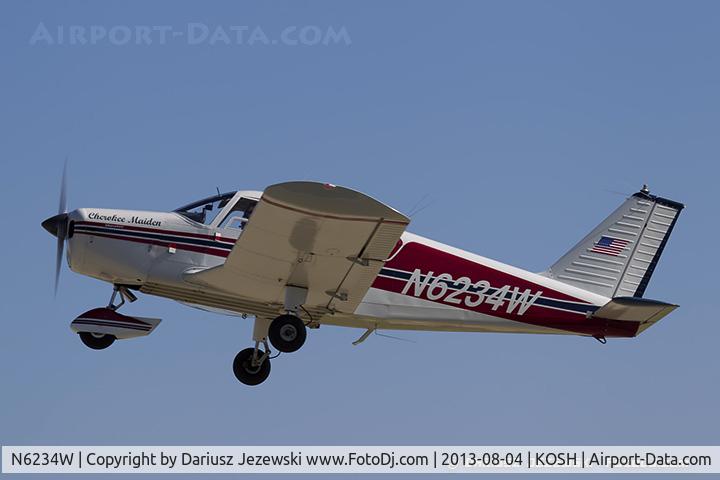 N6234W, 1964 Piper PA-28-140 Cherokee C/N 28-20275, Piper PA-28-140 Cherokee Cruiser  C/N 28-20275, N6234W
