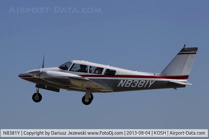 N8381Y, 1967 Piper PA-30 Twin Comanche C/N 30-1536, Piper PA-30 Twin Comanche  C/N 30-1536, N8381Y