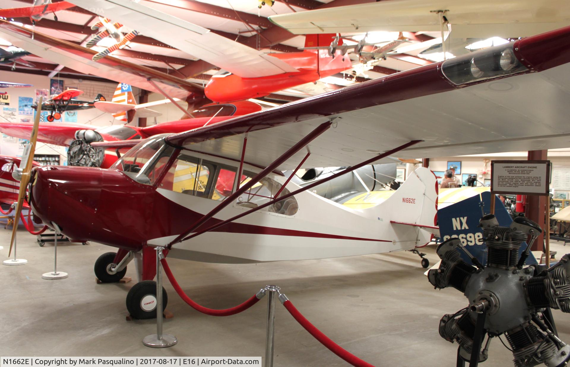 N1662E, 1946 Aeronca 7DC C/N 7AC-5228, Aeronca 7DC
