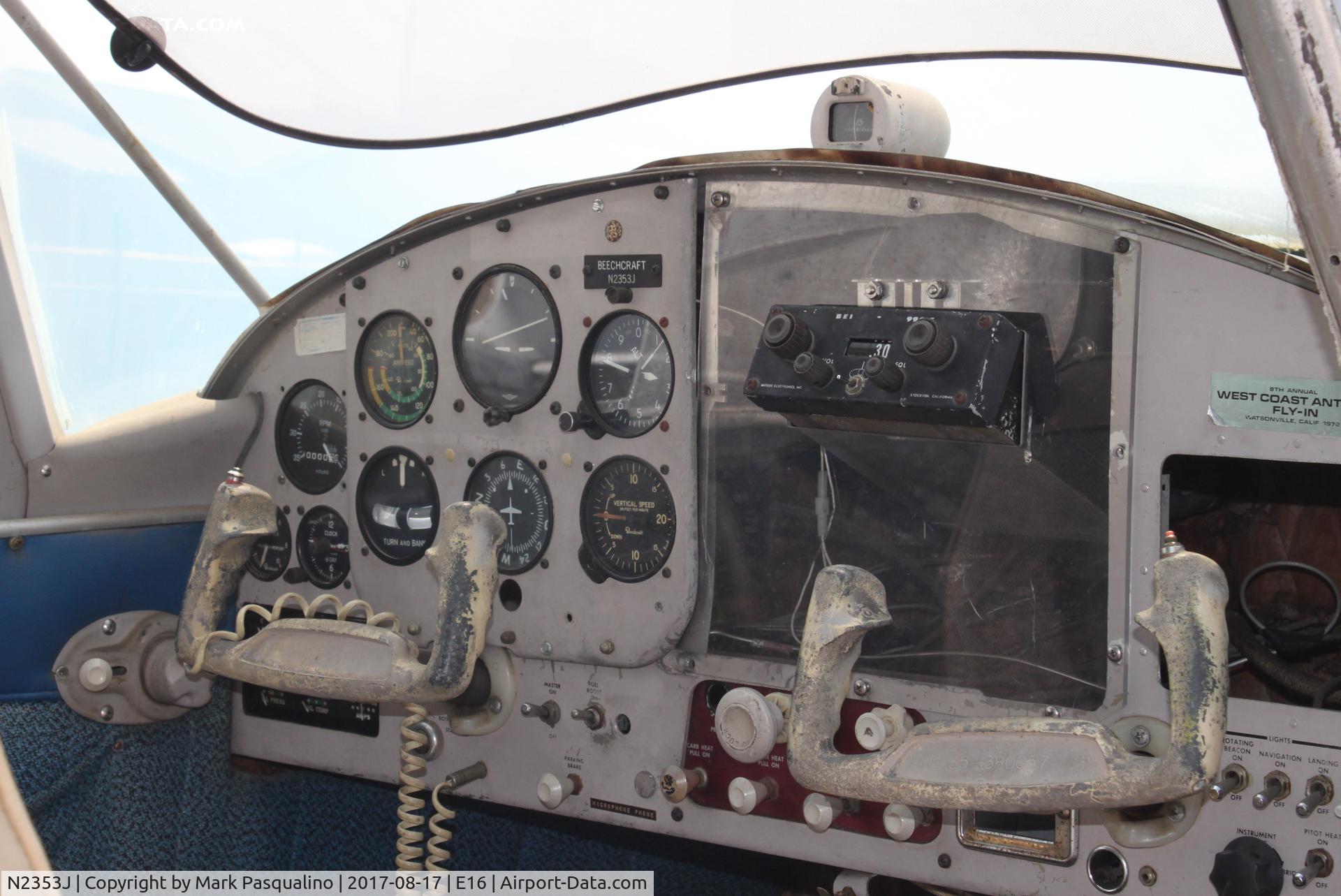 N2353J, 1963 Beech 23 C/N M-311, Beech 23