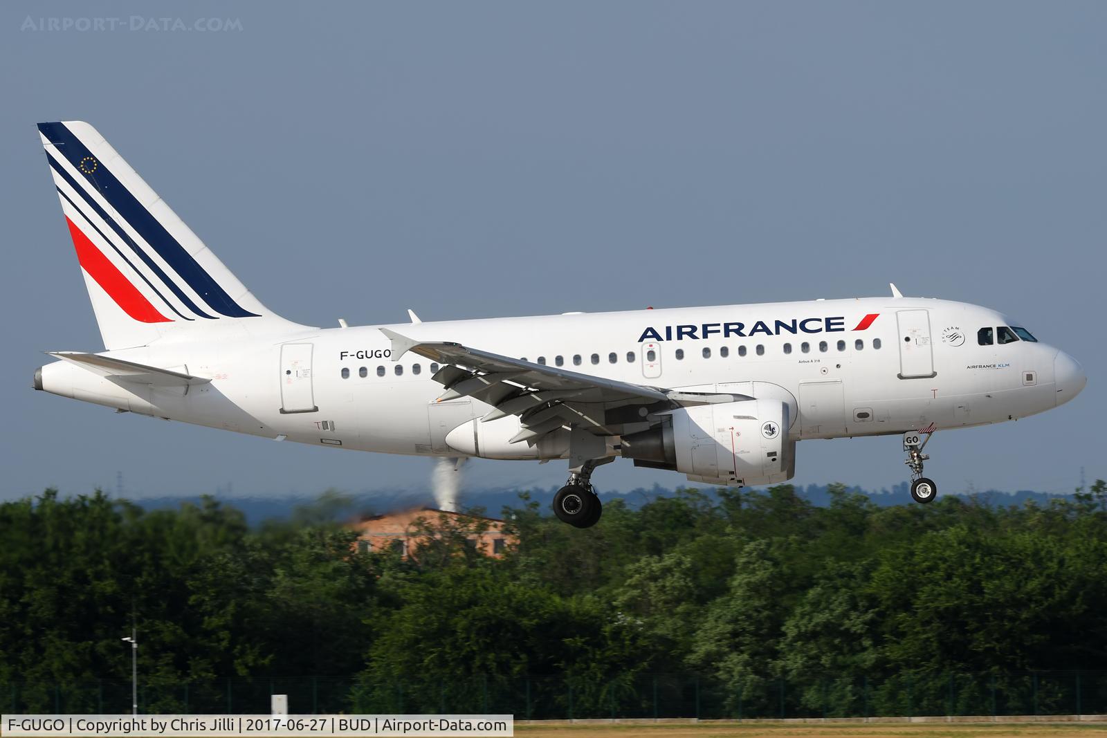 F-GUGO, 2006 Airbus A318-111 C/N 2951, Air France