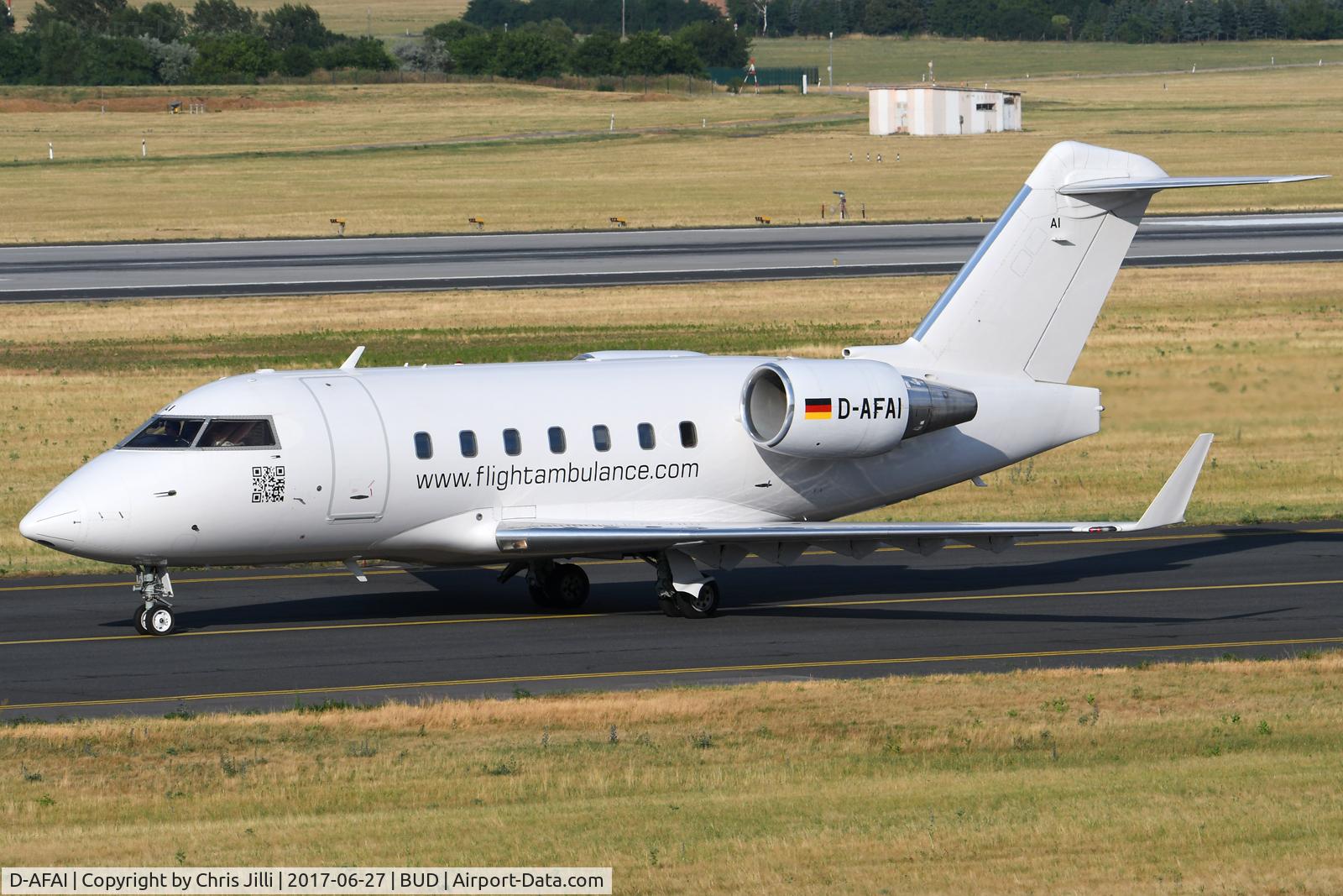 D-AFAI, 1998 Bombardier Challenger 604 (CL-600-2B16) C/N 5366, Flight Ambulance