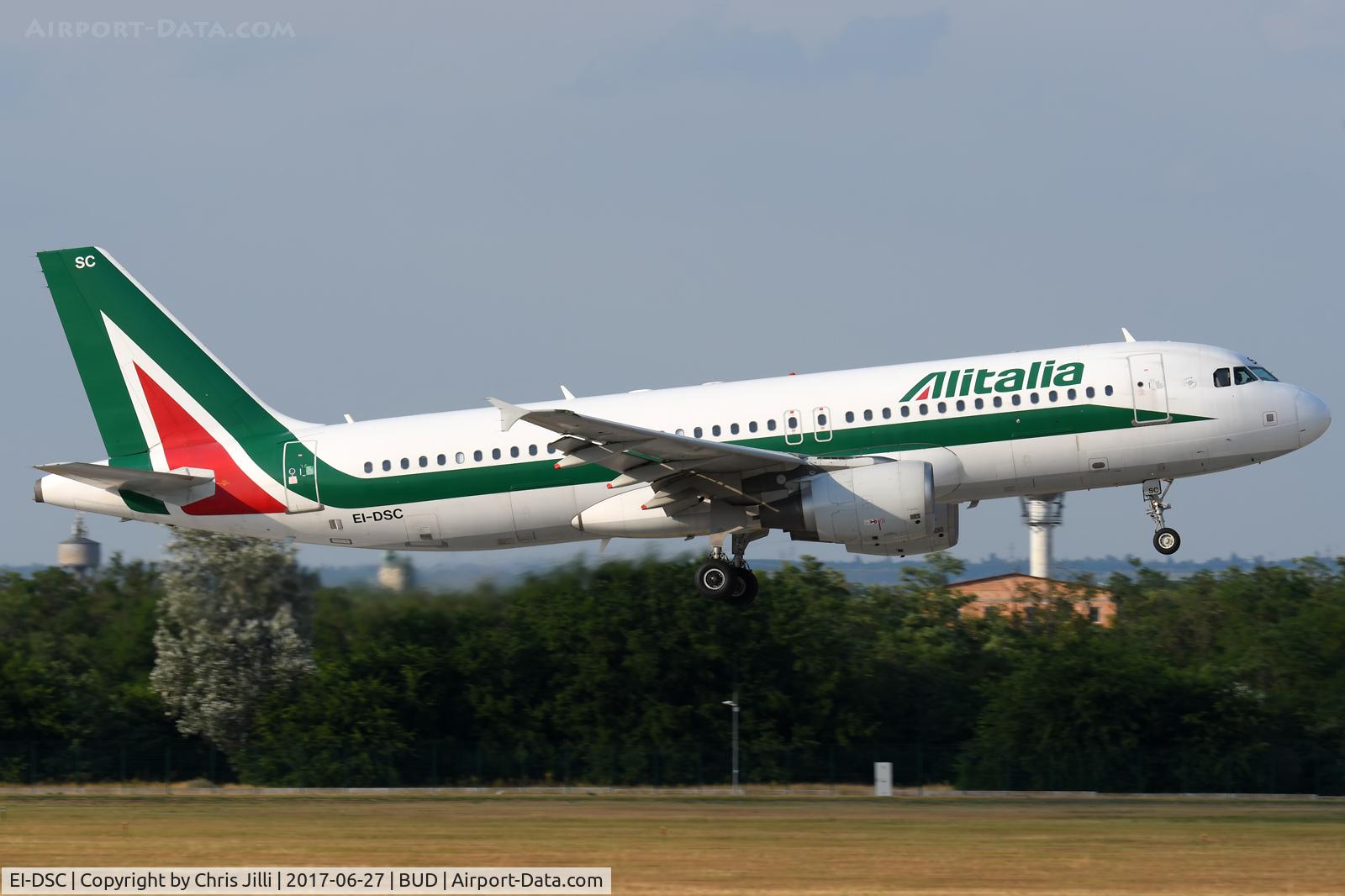EI-DSC, 2006 Airbus A320-214 C/N 2995, Alitalia