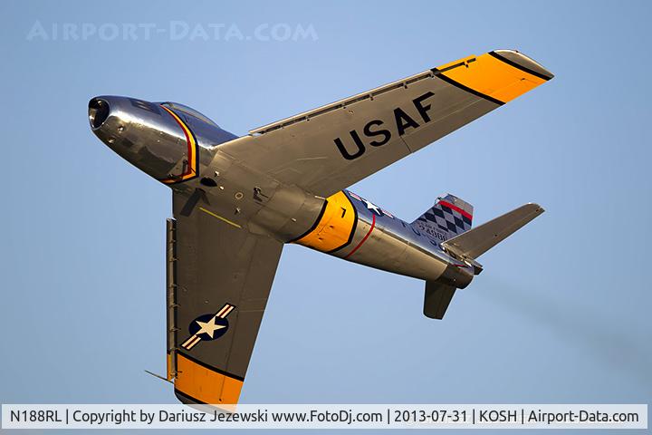 N188RL, 1952 North American F-86F Sabre C/N 191-682, North American F-86F (CWF86-F-30-NA) Sabre 