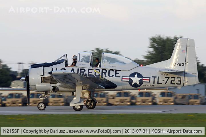 N215SF, 1955 North American T-28B Trojan C/N 200-86 (137723), North American T-28B Trojan  C/N 137723, N215SF