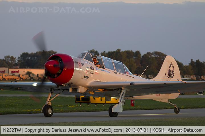 N252TW, 2002 Yakovlev (Aerostar) Yak-52TW C/N 0212301, Yakovlev (Aerostar) Yak-52TW  C/N 212301, N252TW