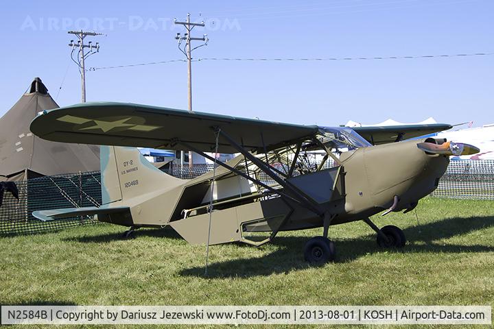 N2584B, 1945 Stinson L-5G Sentinel C/N Not found 45-35012/N2584B, Stinson L-5G Sentinel  C/N 45-35012, N2584B
