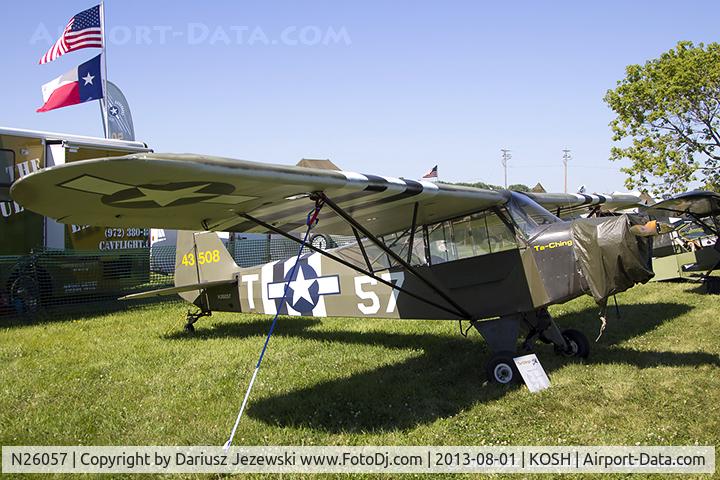 N26057, 1939 Piper J3C-65 Cub C/N 3999, Piper J3C-65 Cub 