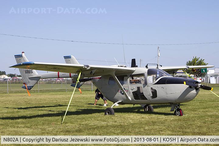 N802A, 1968 Cessna O-2A (M337B) Super Skymaster Super Skymaster C/N 337M-0174, Cessna M337B (O-2A Super Skymaster)  C/N 337M0174 - Robert Shafer, N802A