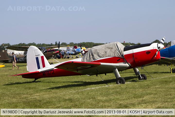 N198DD, 1952 De Havilland DHC-1 Chipmunk T.10 C/N DH8660, De Havilland Canada DHC-1 Chipmunk T.10  C/N DH8660, N198DD