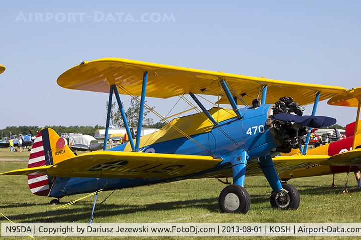 N95DA, 1942 Boeing A75N1 C/N 75-1570, Boeing A75N1(PT17) Stearman  C/N 75-1570, N95DA