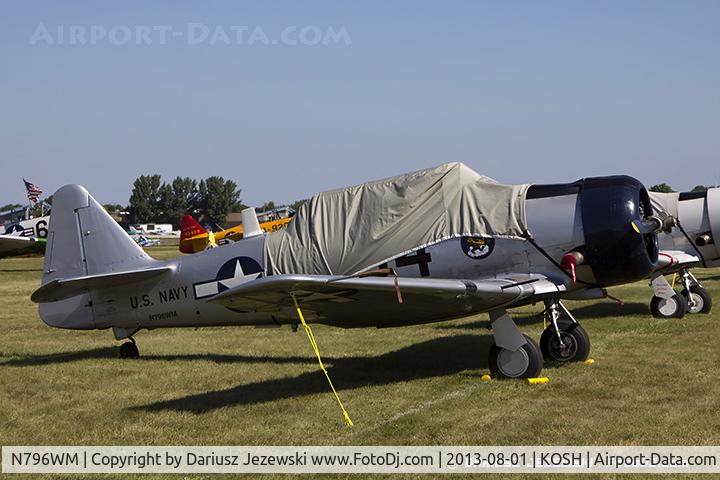 N796WM, 1943 North American AT-6D Texan C/N 88-15328, North American AT-6D Texan  C/N 88-15328, N796WM