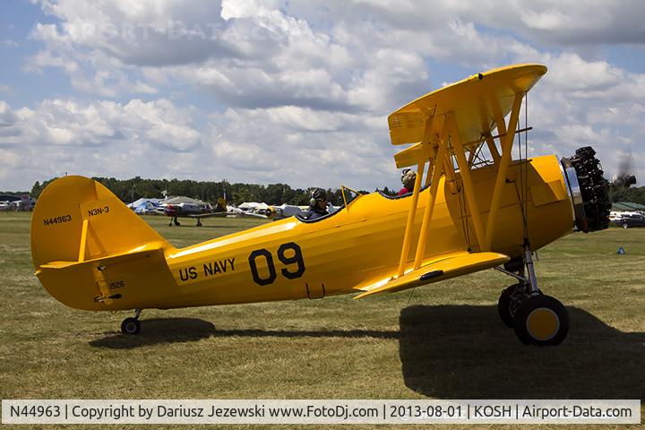N44963, 1941 Naval Aircraft Factory N3N-3 C/N 1926, Naval Aircraft Factory N3N-3 Yellow Peril  C/N 1926, N44963