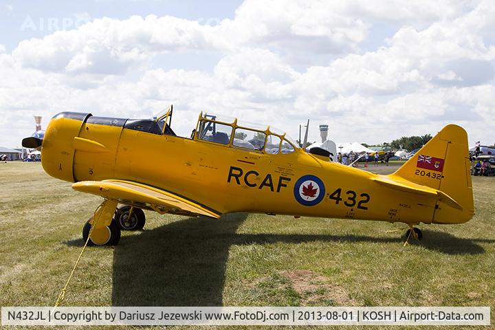 N432JL, Canadian Car & Foundry Harvard MK IV C/N CCF4-223, Canadian Car & Foundry Harvard Mk.IV  C/N CCF4-223, N432JL