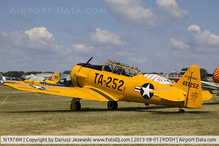 N1974M, North American AT-6D C/N 44-81252, North American AT-6D Texan  C/N 44-81252, N1974M