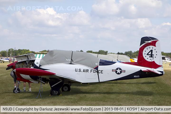 N9JD, 1955 Beech A45 C/N G-134, Beech A45 (T-34A) Mentor  C/N G-134, N9JD